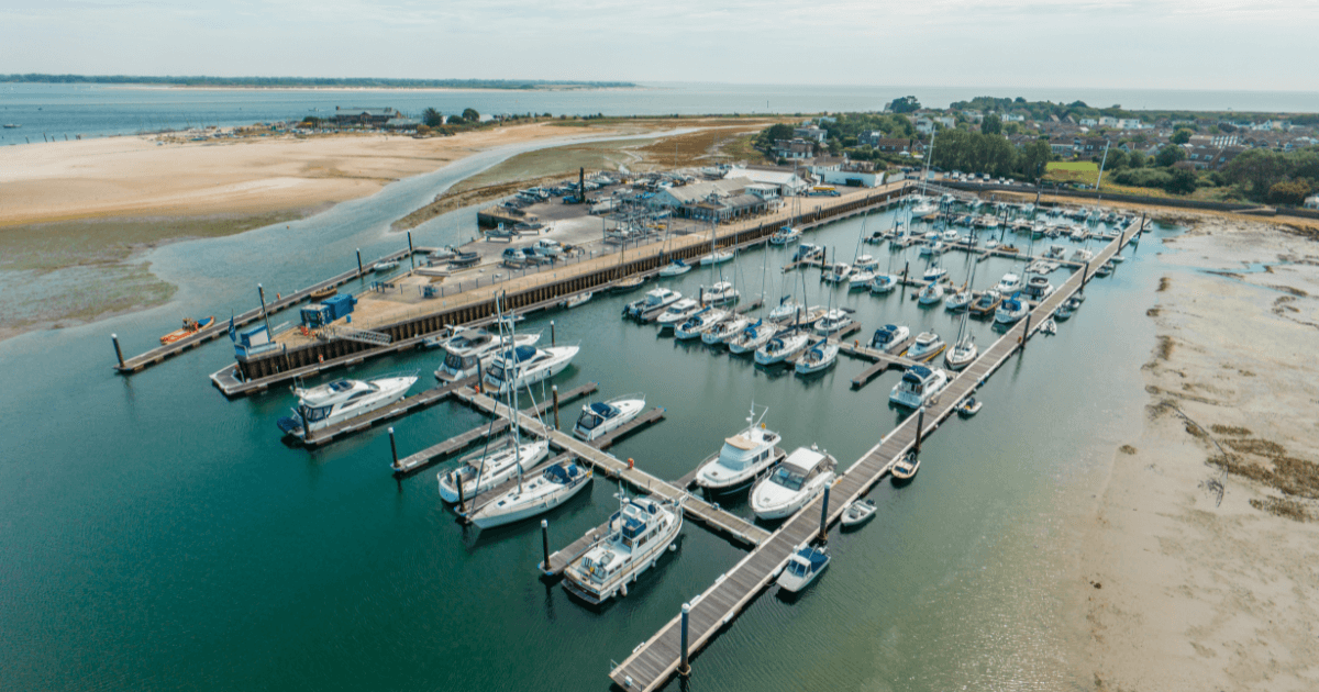 Sparkes Marina in Hayling Island