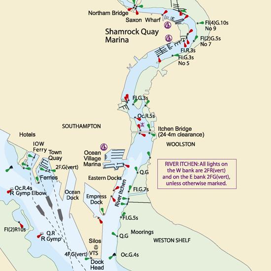 Directions Shamrock Quay MDL Marinas