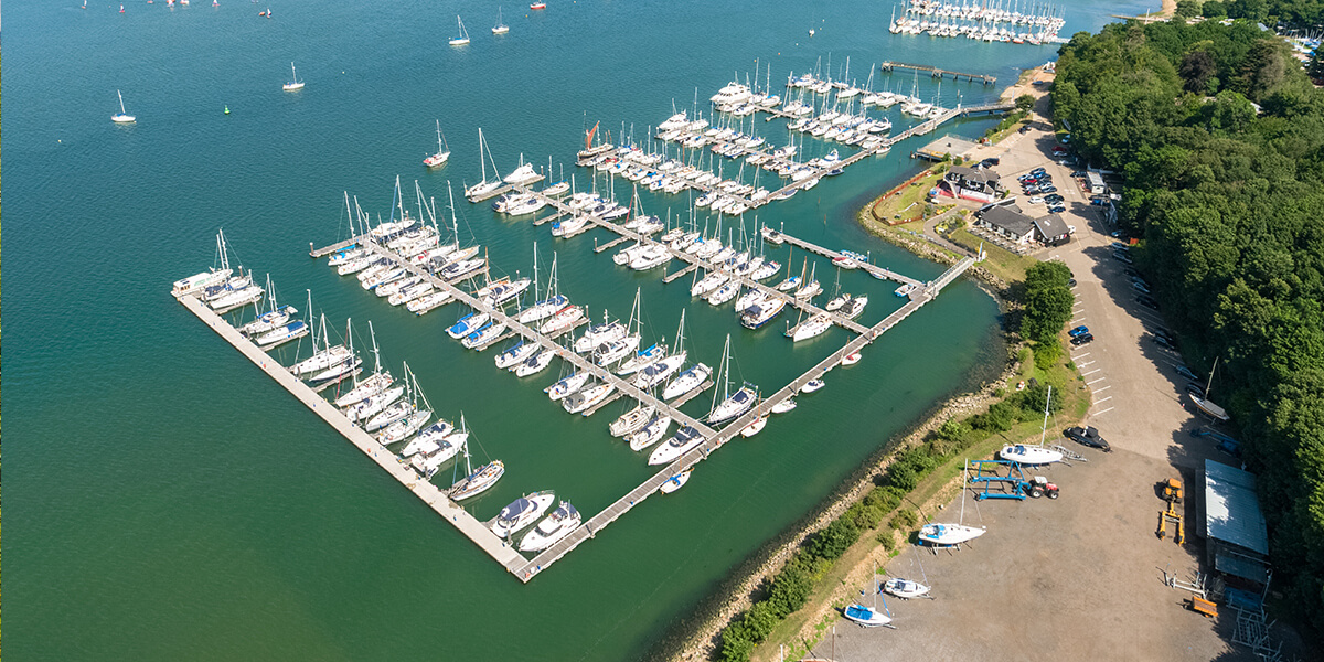 Woolverstone Marina in Ipswich