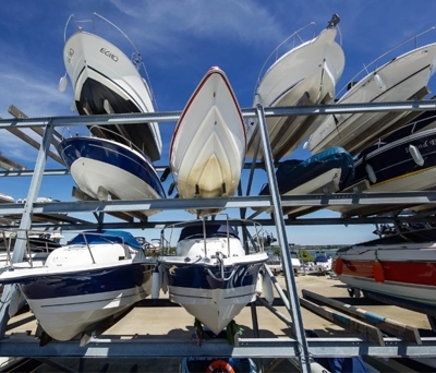 Dry Stack Marina Operative – Cobb's Quay Marina, Poole