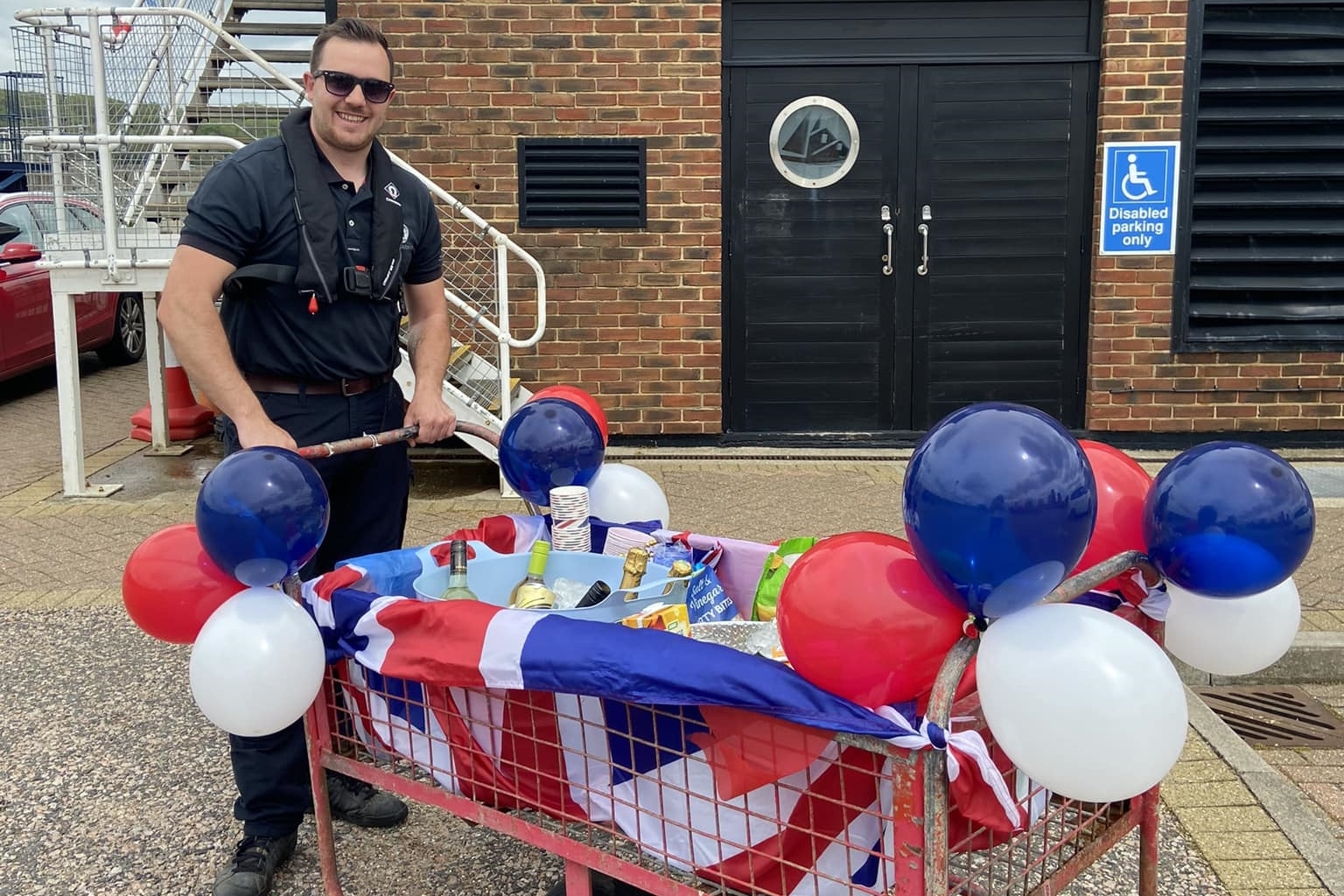 Summer Trolley & Lock Of Treats