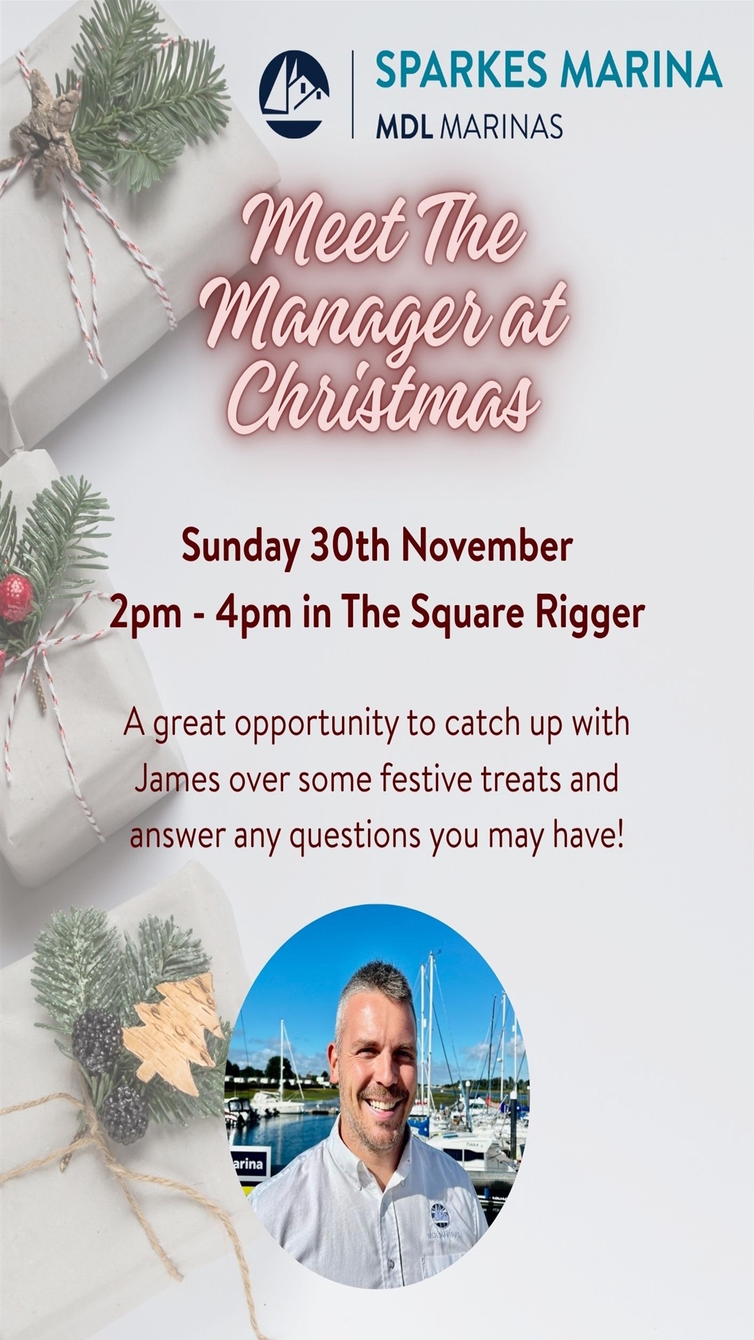 Meet The Manager at Christmas