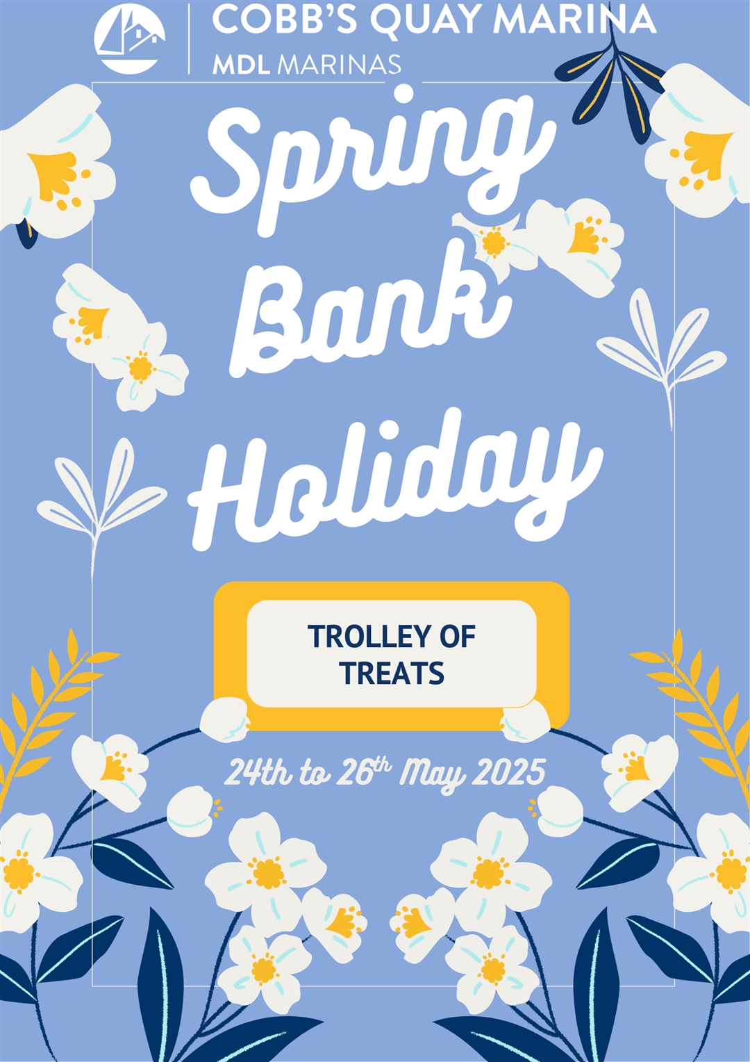 Cobbs Quay Spring Bank Holiday Trolley of treats