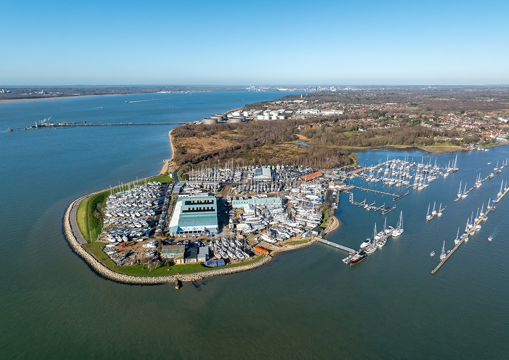 Hamble Point Marina on the River Hamble