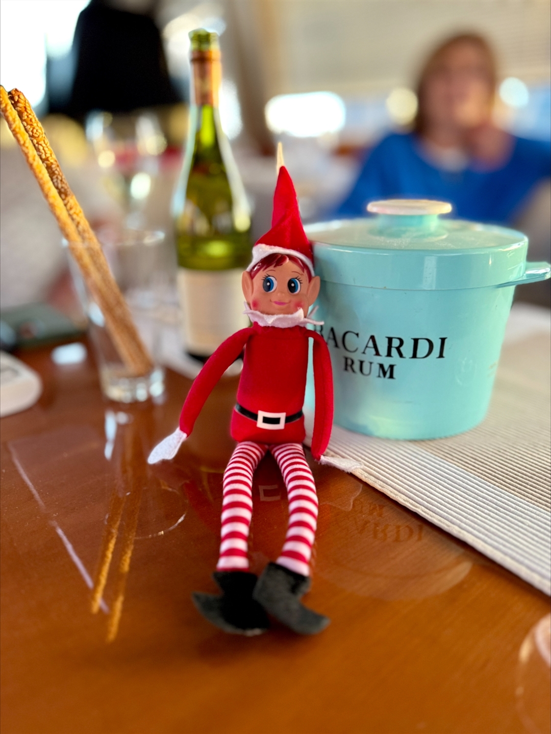 Come up to the lock office for a festive treat! The return of Evie the elf!!!