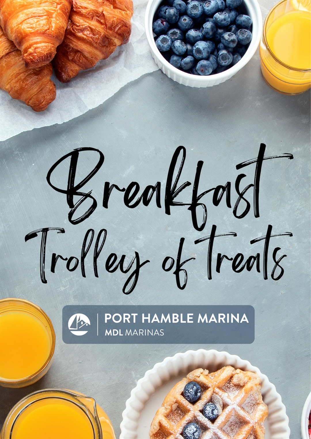 Breakfast Trolley of Treats 