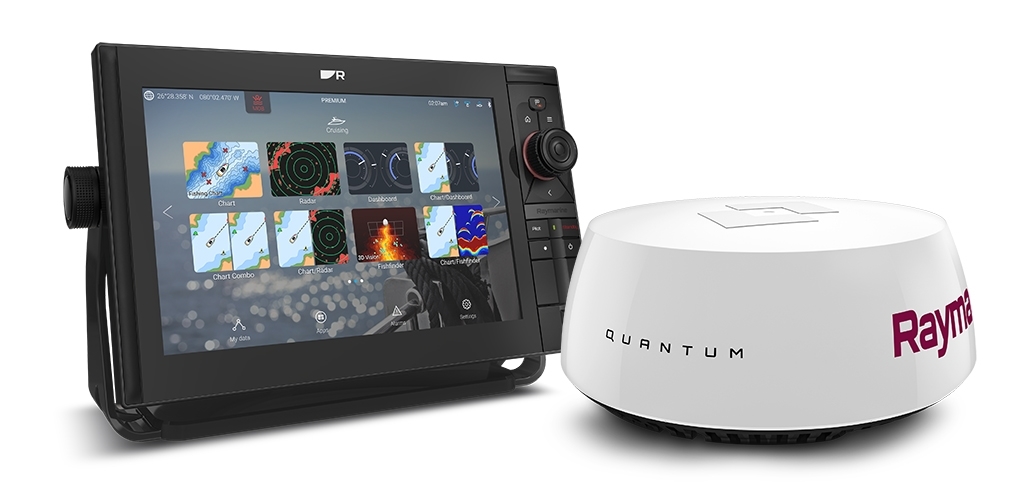 Axiom2 Pro 12” RVM Chartplotter and Quantum Q24D Doppler Radar