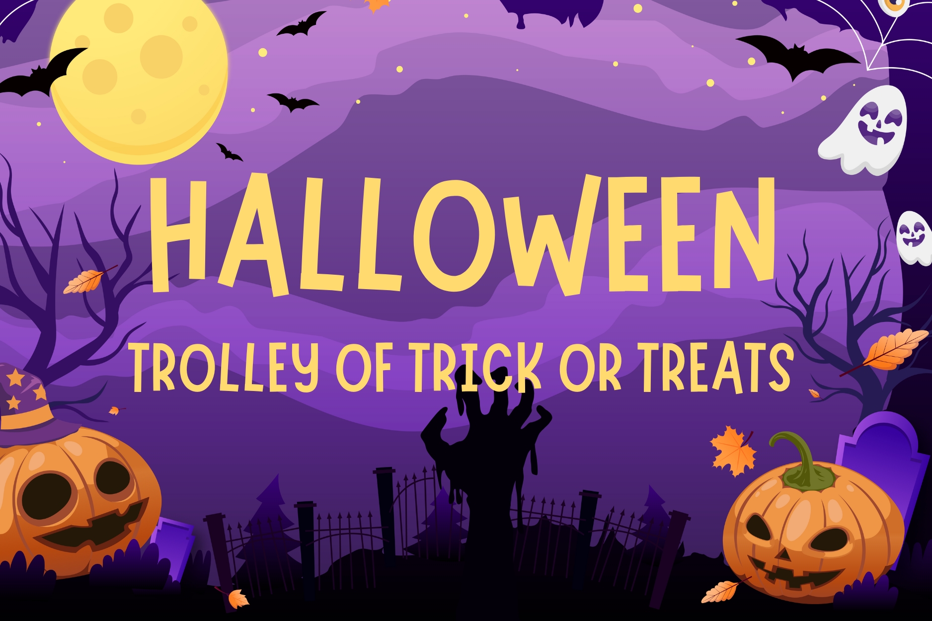 Trolley of Trick or Treats